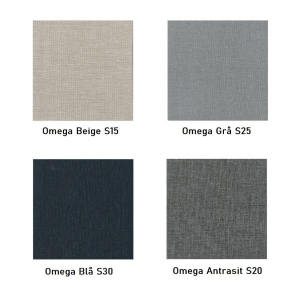 Organic Elevations Seng med Latex + Topmadras i 100% Naturlatex og Bomuldsbetræk Fra Organic Sleep | 7 Zoner - Omega Grå - Billede 3